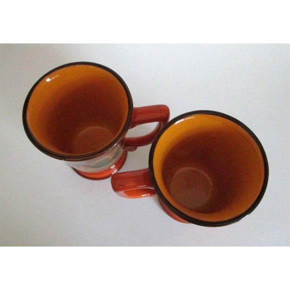 2 Home Garden Party Tuscan Home Coffee Tea Mugs Replacement Dinnerware - Picture 3 of 5